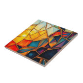 Geometrischer Spiegel B Fliese (Seite)