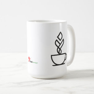 Geometrischer Steam Kaffeetasse