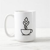 Geometrischer Steam Kaffeetasse (Links)