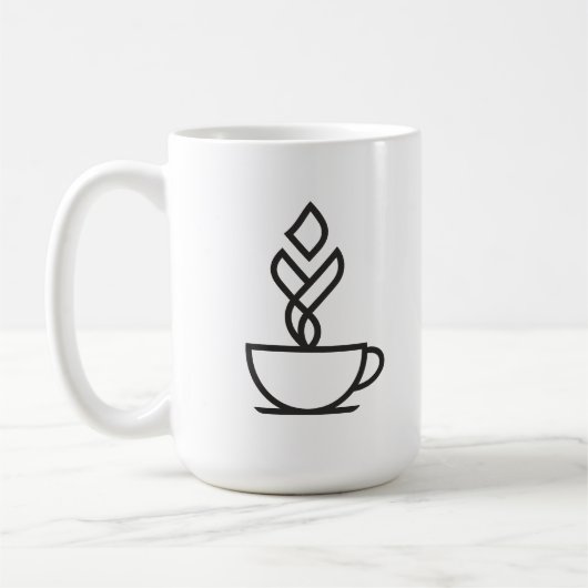 Geometrischer Steam Kaffeetasse (Links)