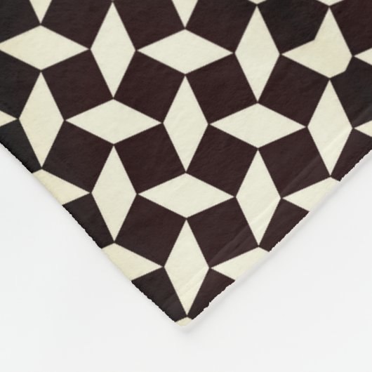 Geometrischer Sternenmuster-Decke Fleecedecke (Ecke)