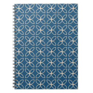 Geometrischer, stilvoller Vintage-Hintergrund. Notizblock