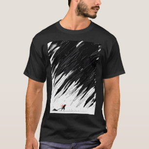 Geometrischer Sturm T-Shirt