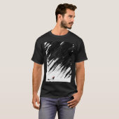 Geometrischer Sturm T-Shirt (Vorne ganz)