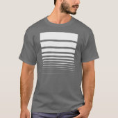 Geometrischer T - Shirt Fibonacci-Reihenfolge, (Vorderseite)
