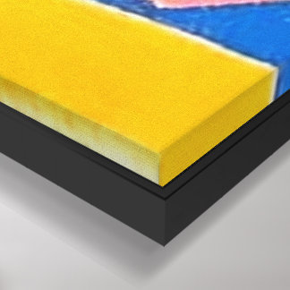 Geometrischer Tanz Leinwanddruck