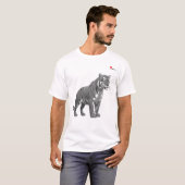 Geometrischer tierischer T - Shirt "Wild Geometry" (Vorne ganz)