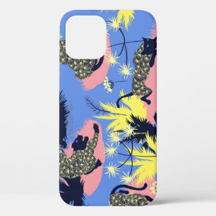 Geometrischer Tiger, Leopard: Kindermuster. Case-Mate iPhone Hülle