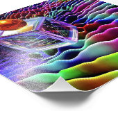 Geometrischer Traum Fotodruck (Ecke)