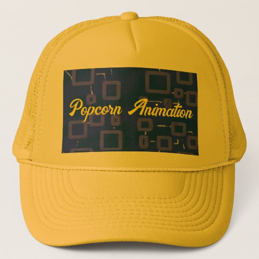 Geometrischer Trucker Hat Truckerkappe (Vorderseite)