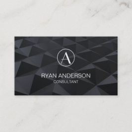 Geometrischer UnternehmensChic schlicht und Visitenkarte
