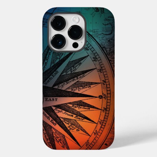 Geometrischer Zirkel Case-Mate iPhone Hülle (Rückseite)