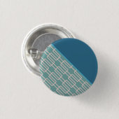 Geometrisches 1 Abstraktes Muster Button (Vorne & Hinten)