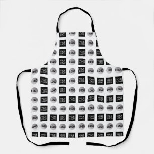 Geometrisches 2 Logo Musterdesign Schürze