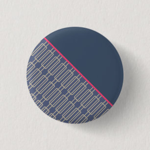Geometrisches 3 Abstraktes Muster Button
