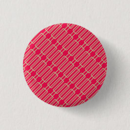 Geometrisches 3 Abstraktes Muster Button