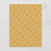 Geometrisches 3 Abstraktes Muster Postkarte (Vorderseite)