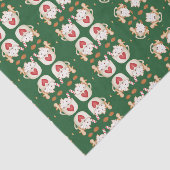 Geometrisches Abstract Design für Weihnachten Seidenpapier (Ausschnitt)