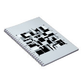 Geometrisches Abstrakt Blocks-Notebook Notizblock (Rechte Seite)