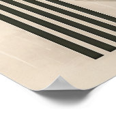 Geometrisches Abstrakt Boho Poster (Ecke)