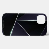 Geometrisches Abstrakt Case-Mate iPhone Hülle (Rückseite (Horizontal))