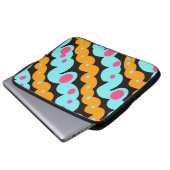 Geometrisches abstrakt laptopschutzhülle (Vorne Knopf)
