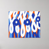 Geometrisches abstrakt leinwanddruck (Vorderseite)