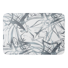 Geometrisches Abstrakt minimales Design moderner F Badematte