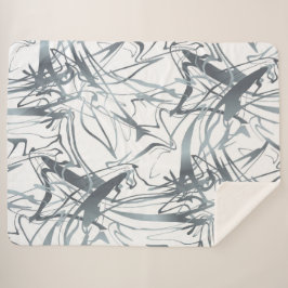 Geometrisches Abstrakt minimales Design moderner F Sherpadecke