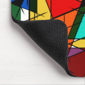 Geometrisches Abstrakt Mousepad (Ecke)