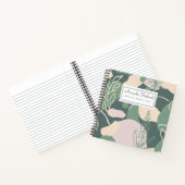 Geometrisches abstrakt-Pastel-Notebook Notizblock (Innenseite)