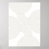 Geometrisches abstrakt poster (Vorne)