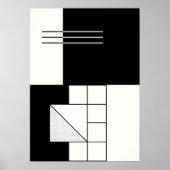 Geometrisches Abstrakt Poster (Vorne)