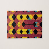 Geometrisches Abstrakt Puzzle (Horizontal)