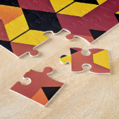 Geometrisches Abstrakt Puzzle (Seite)