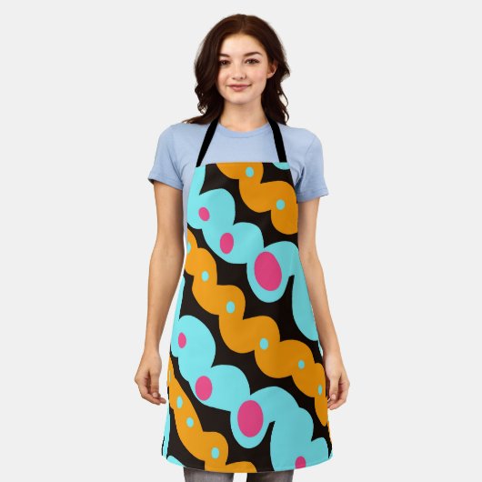 Geometrisches abstrakt schürze (Getragen)