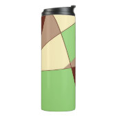 Geometrisches abstrakt thermosbecher (Nach links gedreht)
