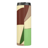 Geometrisches abstrakt thermosbecher (Rückseite)