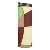 Geometrisches abstrakt thermosbecher (Nach rechts gedreht)