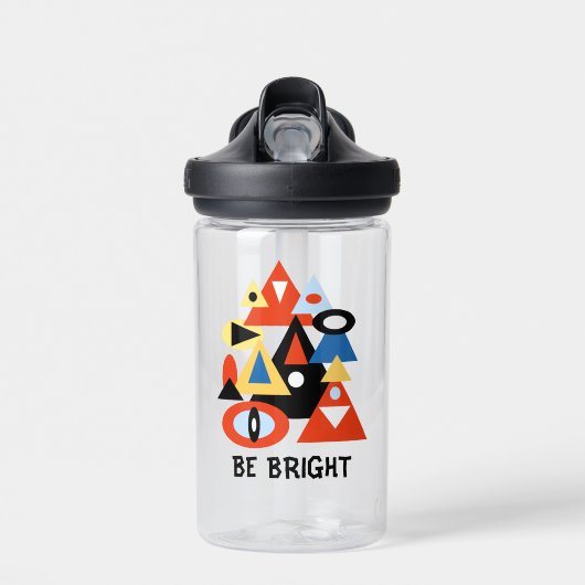 Geometrisches abstrakt trinkflasche (Vorne)