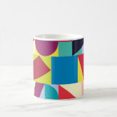 Geometrisches Abstrakt: Vintages Nahtloses Muster. Kaffeetasse (Mittel)