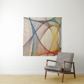 Geometrisches Abstraktes Band Wandteppich (Beispiel)