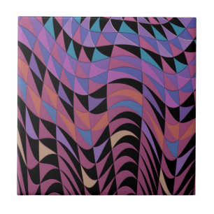Geometrisches abstraktes Design Fliese