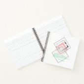 Geometrisches abstraktes Design Notizblock (Innenseite)