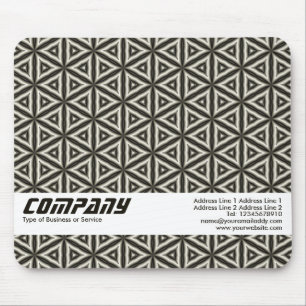 Geometrisches Abstraktes Geschäft Mousepad
