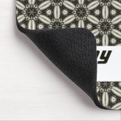 Geometrisches Abstraktes Geschäft Mousepad (Ecke)