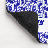 Geometrisches Abstraktes Geschäft Mousepad (Ecke)