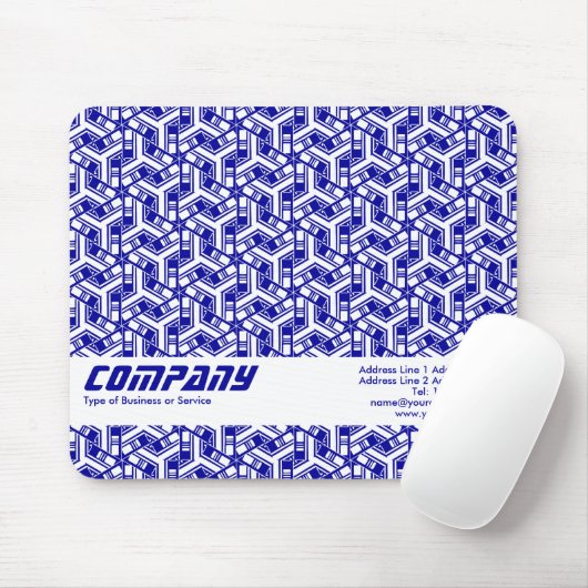 Geometrisches Abstraktes Geschäft Mousepad (Mit Mouse)