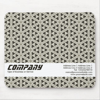 Geometrisches Abstraktes Geschäft Mousepad