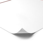 Geometrisches Abstraktes Kunstdesign Poster (Ecke)